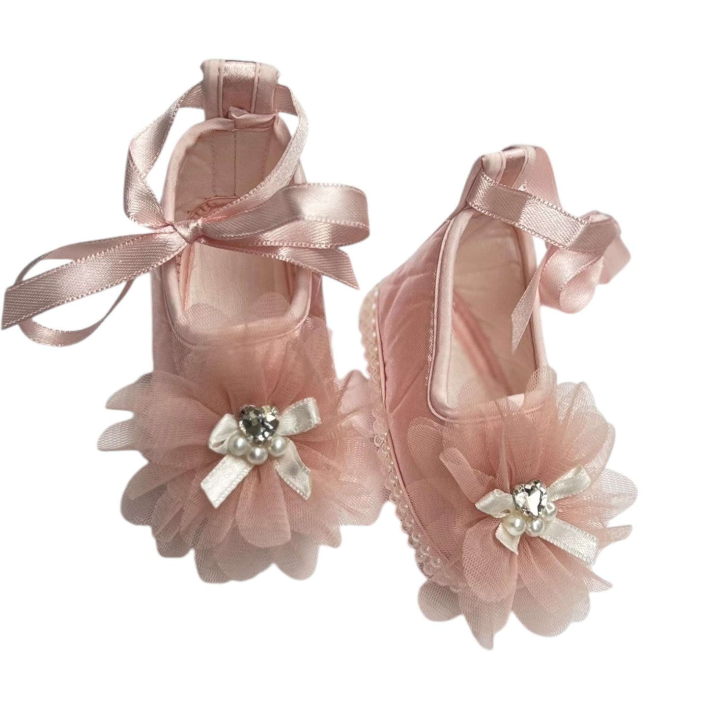 Botosei roz din saten - Kids Magazin