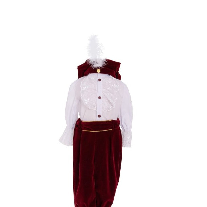 Costum de Print bordo - Kids Magazin