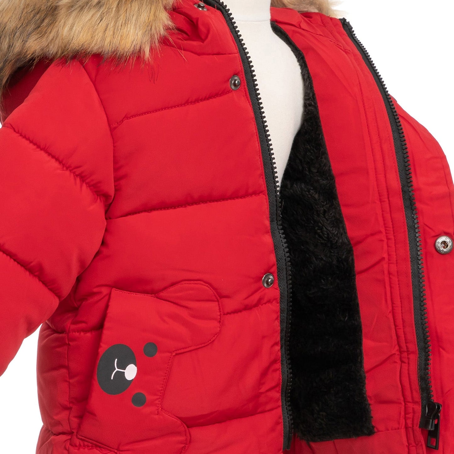 Geacă groasă cu Ursuleț - Kids Magazin