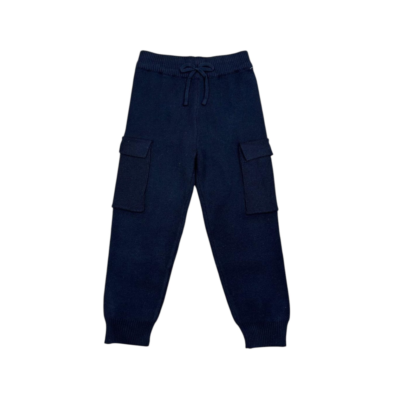 Pantaloni negri unisex cu buzunare - Kids Magazin