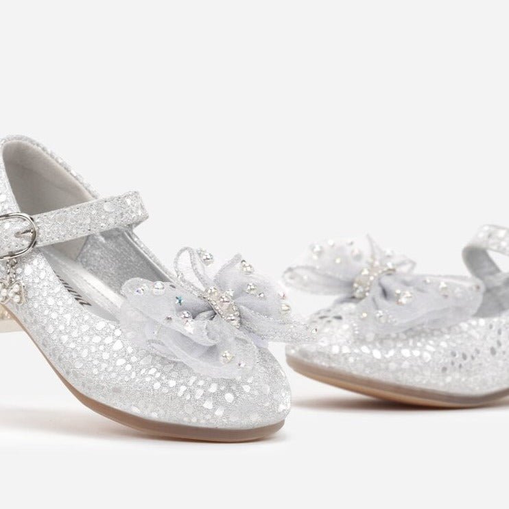 Pantofi eleganti argintii - Kids Magazin
