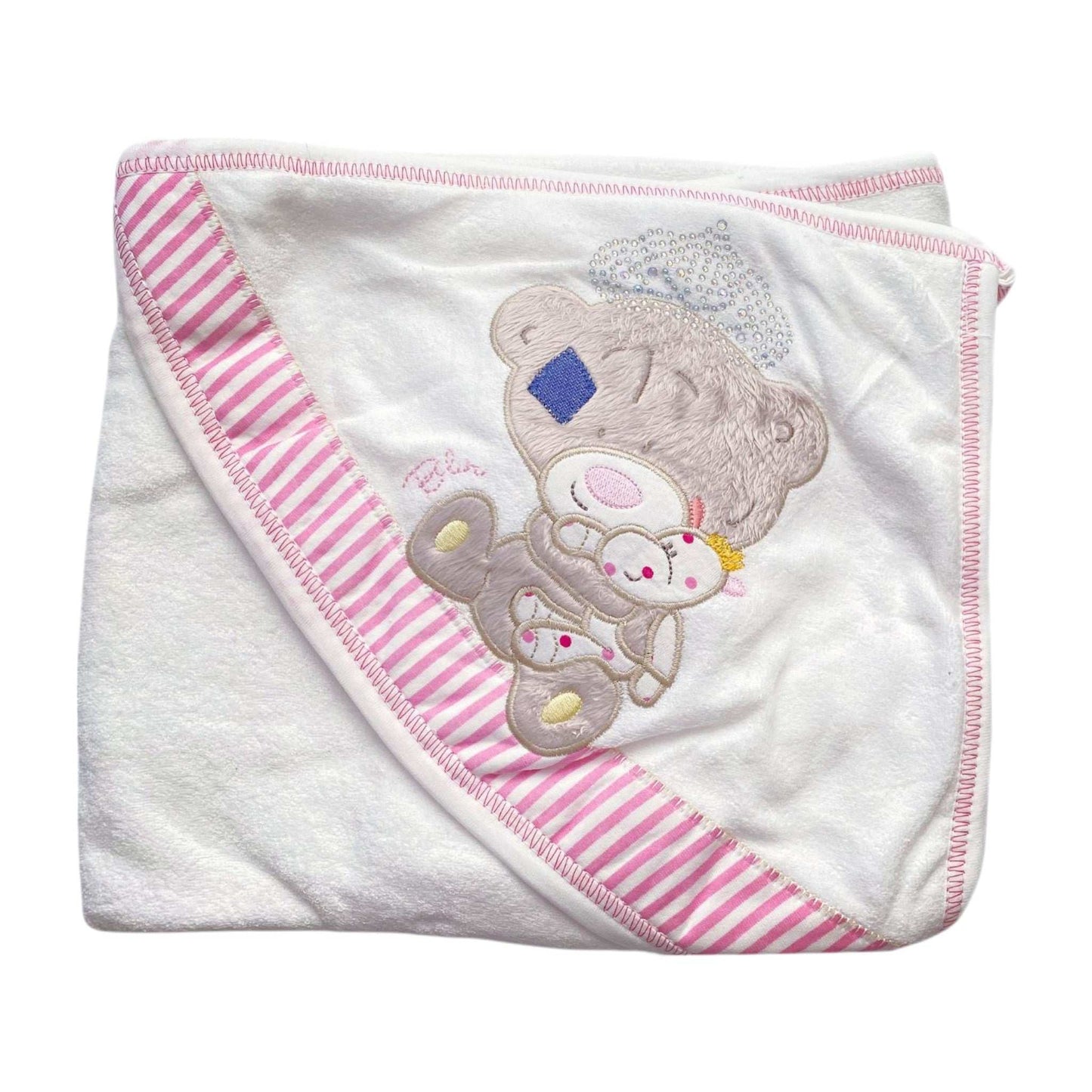 Prosop de baie Ursulet Roz - Kids Magazin