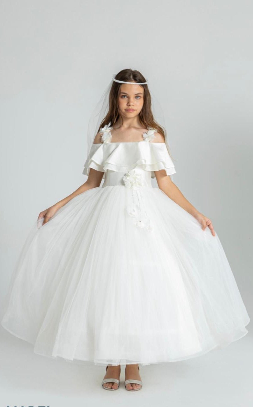 Rochie cu crinolina 2898 - Kids Magazin