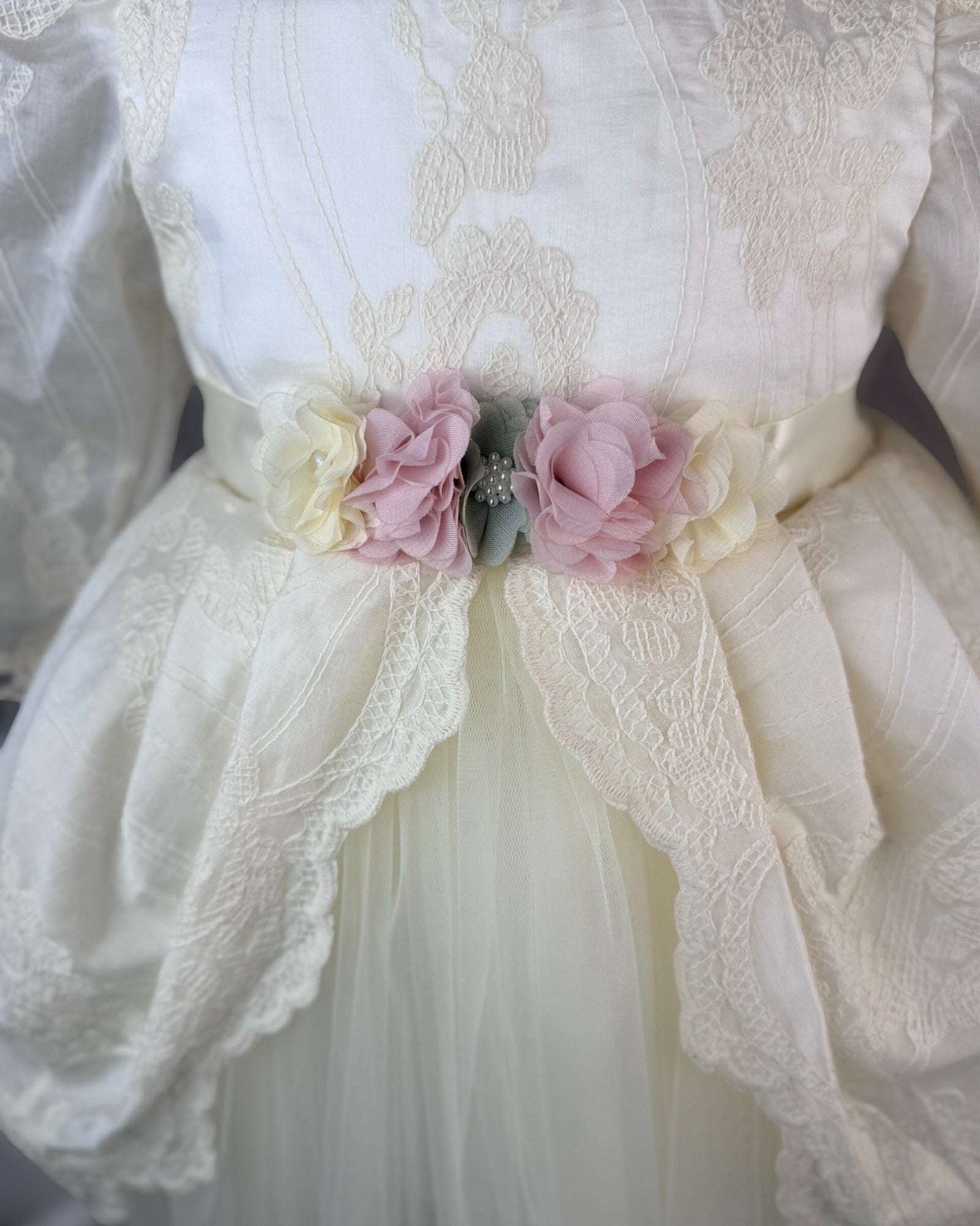 Rochita eleganta pentru bebelusi Felicia Ivory - Kids Magazin