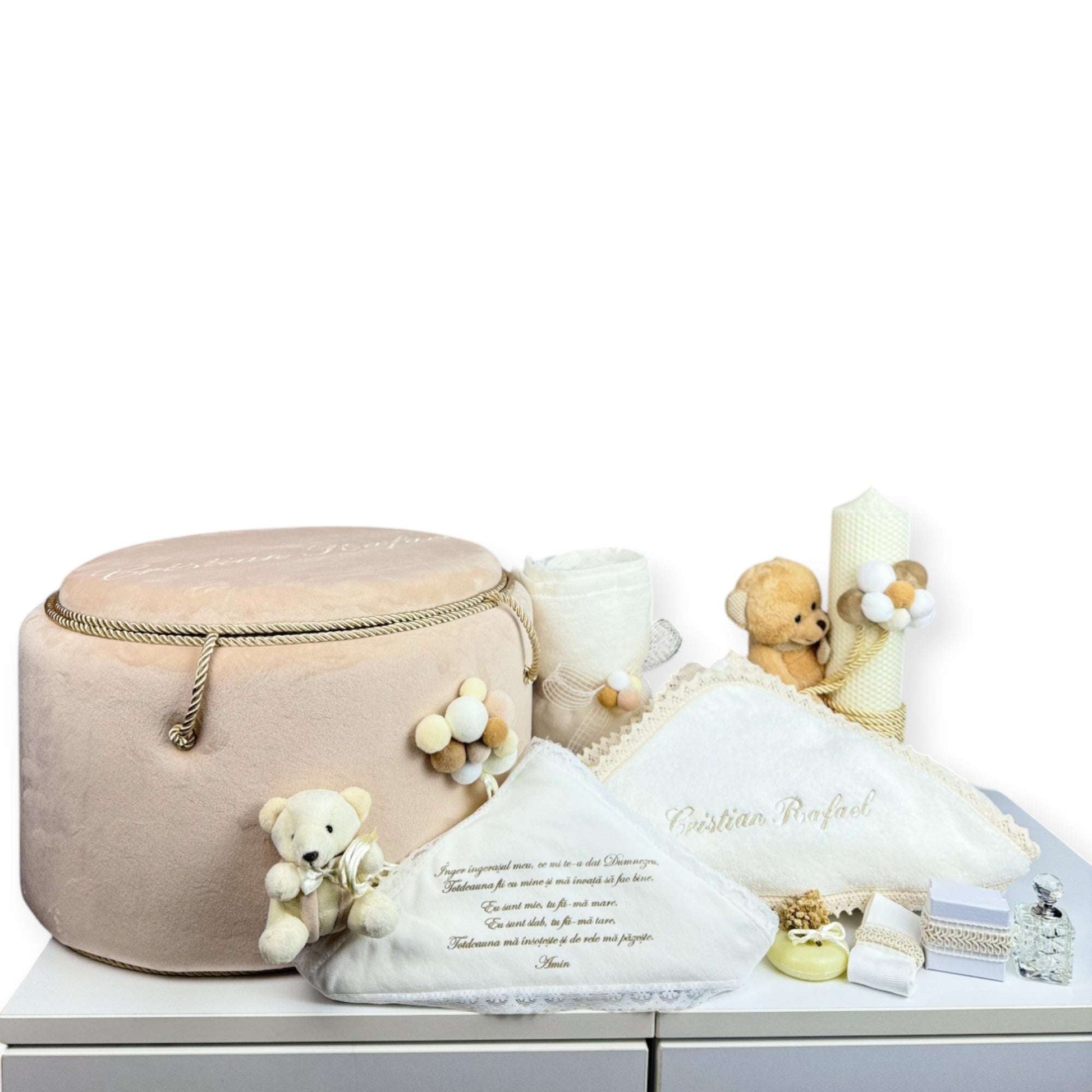 Set complet pentru botez Rafael - Kids Magazin