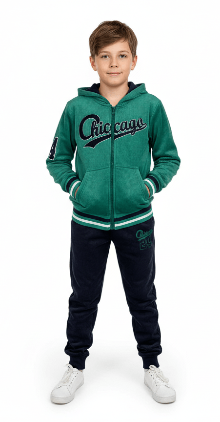 Trening gros Chiccago verde - Kids Magazin