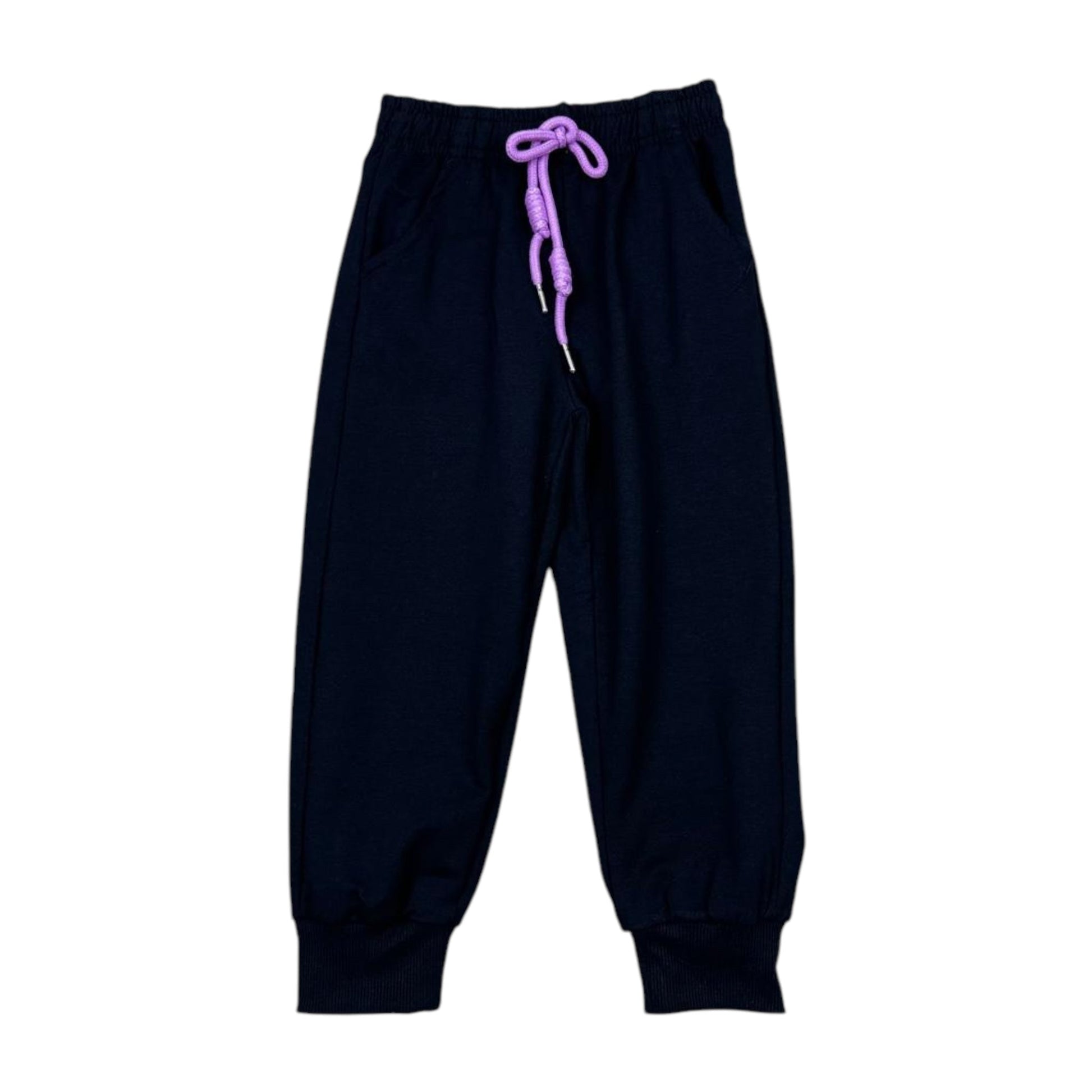 Trening negru cu strasuri 3 piese - Kids Magazin