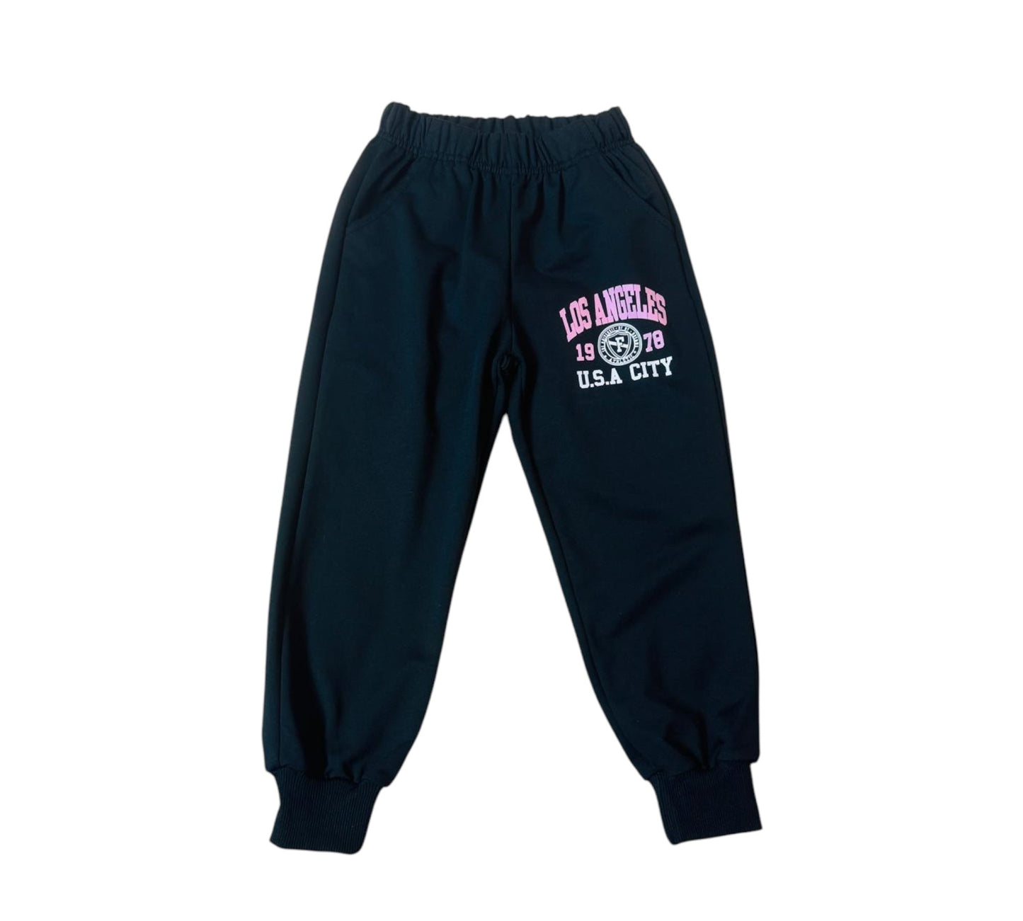 Trening Negru Los Angeles - Kids Magazin
