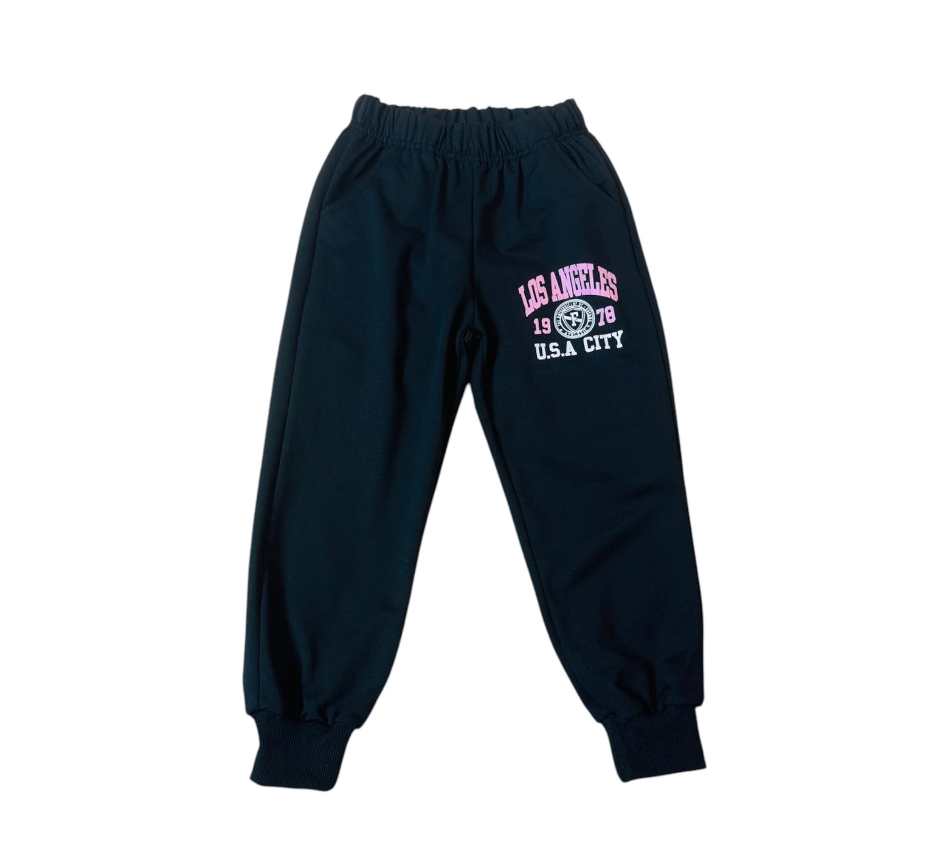 Trening Negru Los Angeles - Kids Magazin
