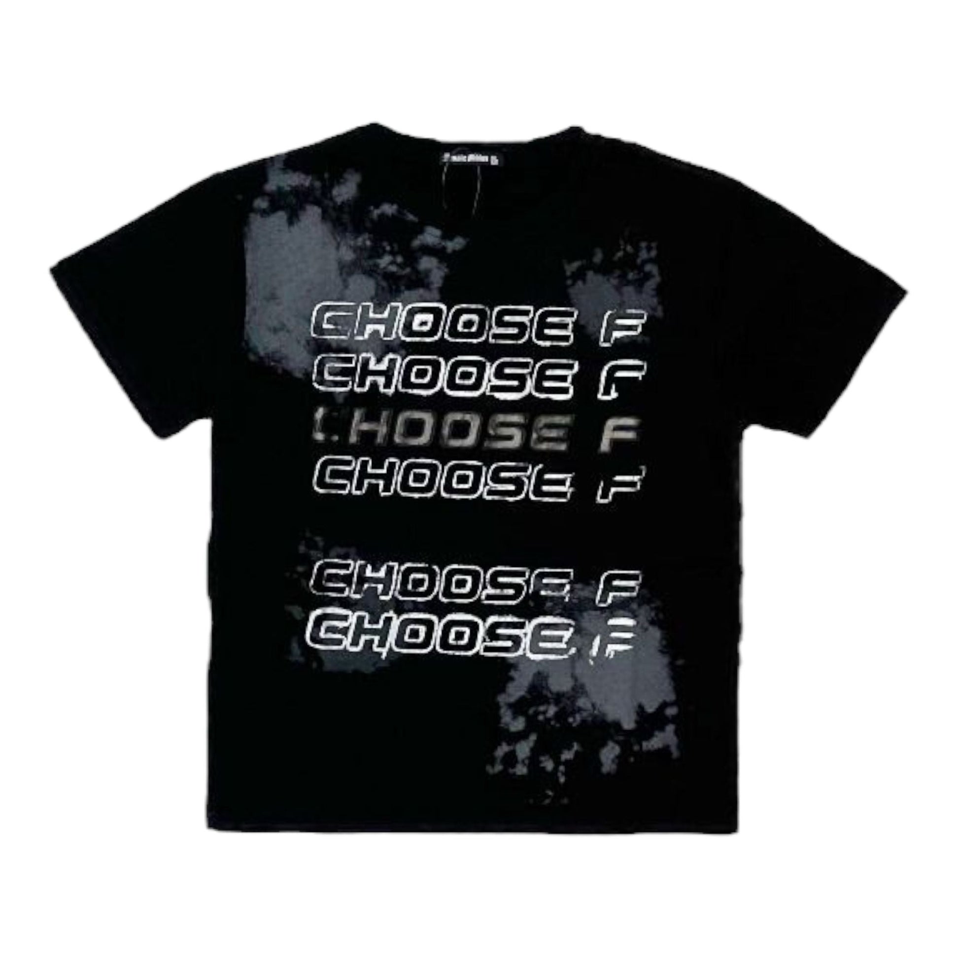 Tricou CHOOSE F negru de baieti - Kids Magazin