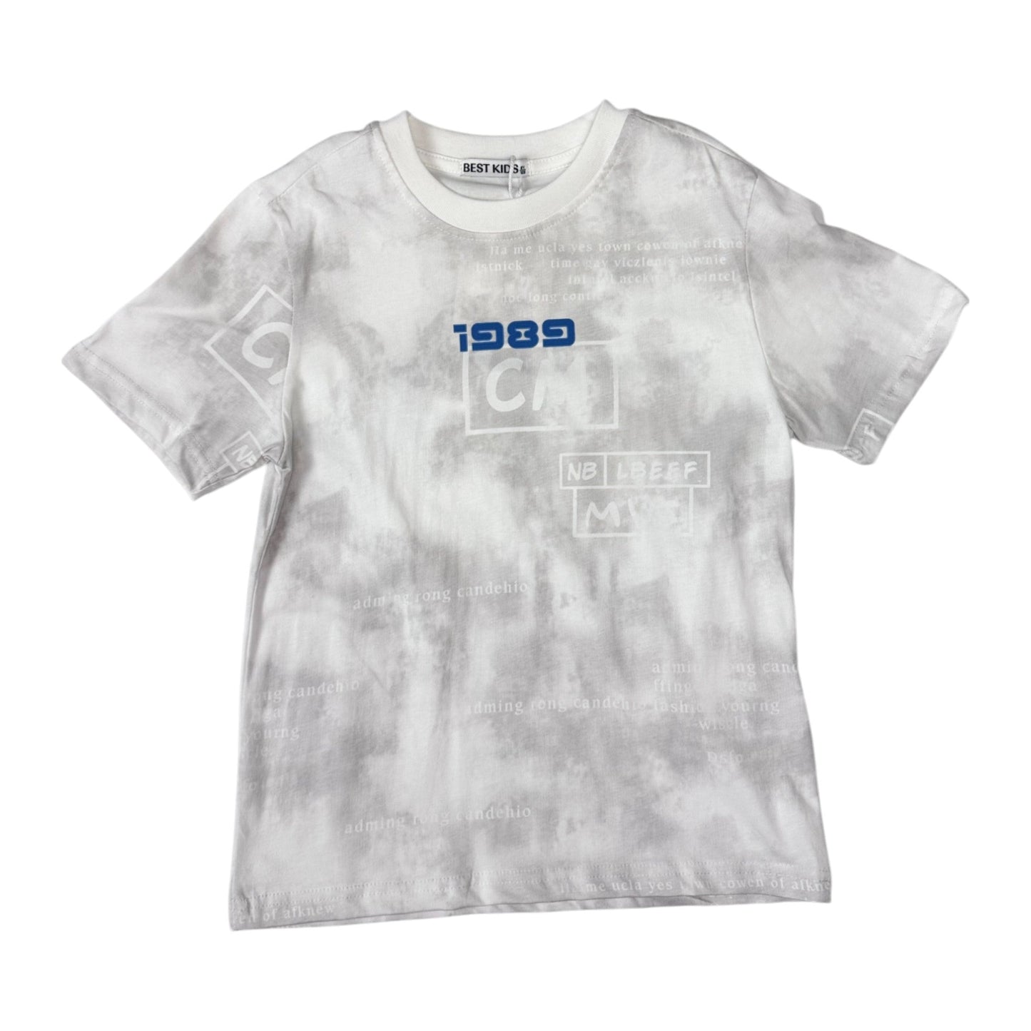 Tricou Grafic alb pentru baieti - Kids Magazin