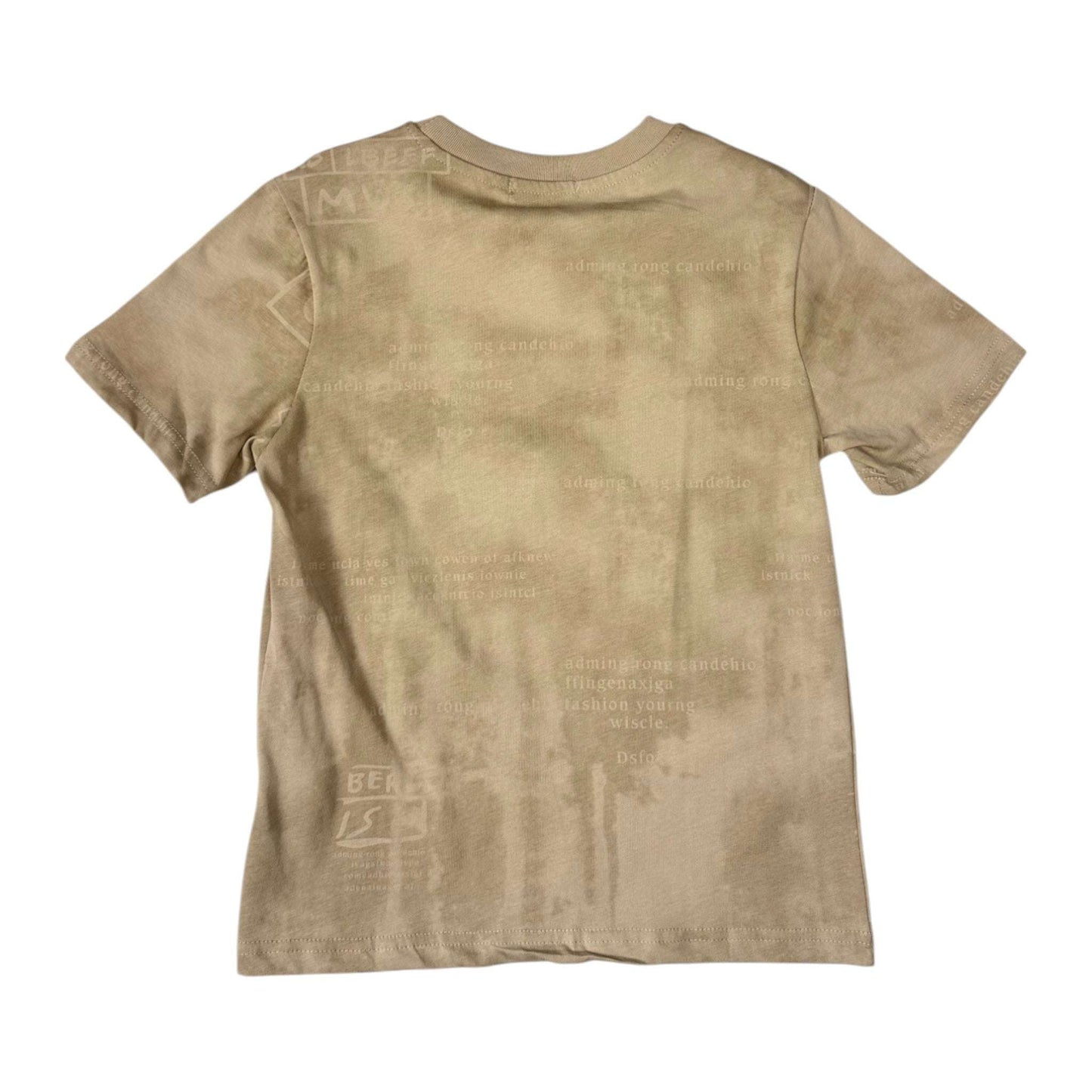 Tricou Grafic crem pentru baieti - Kids Magazin