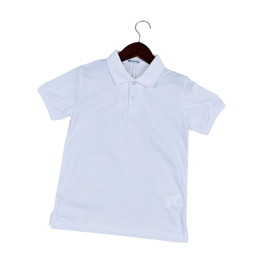 Tricou polo alb - Kids Magazin