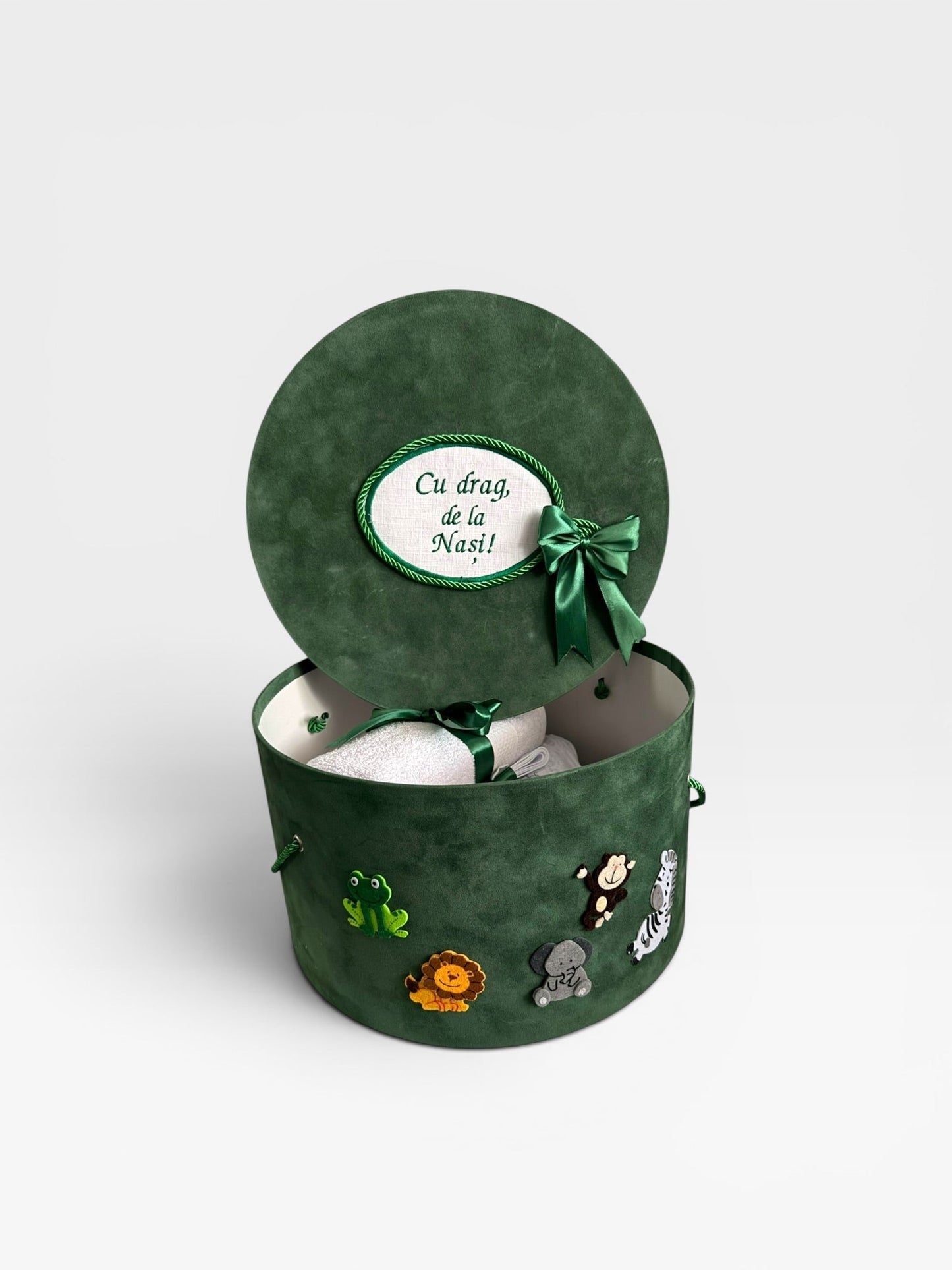 Trusou Animăluțe în cufăr verde - Kids Magazin
