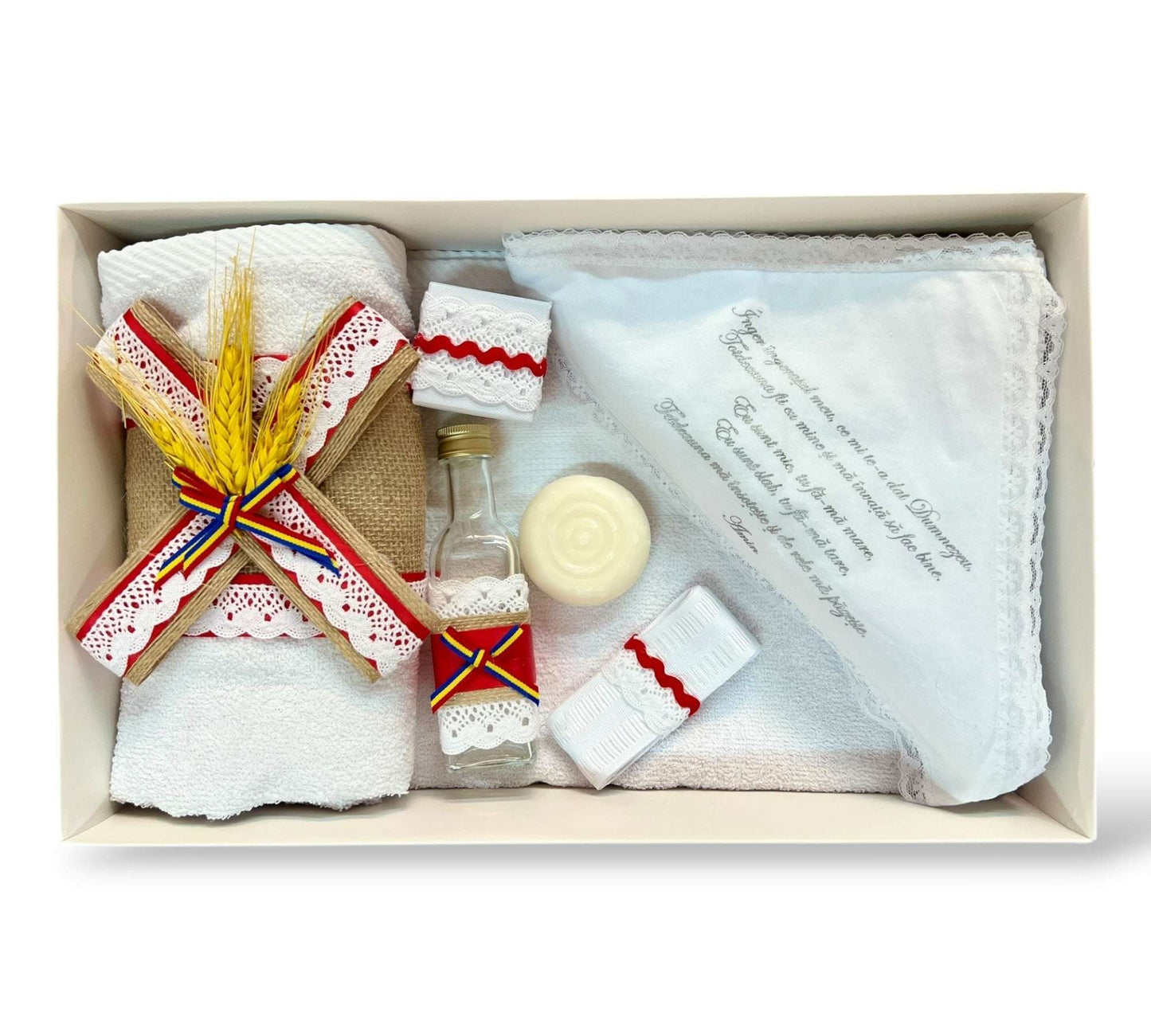 Trusou băiețel tradițional românesc cu motive populare și spice de grâu - Kids Magazin