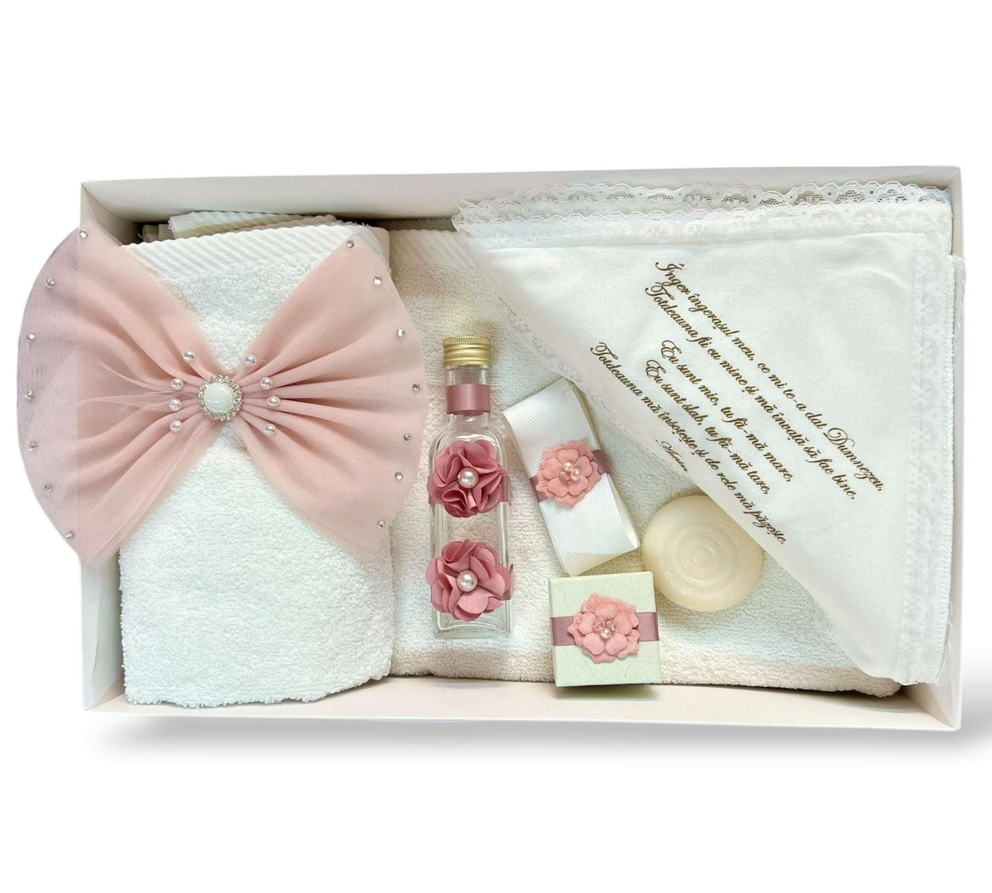 Trusou cu fundița din tull roz - Kids Magazin