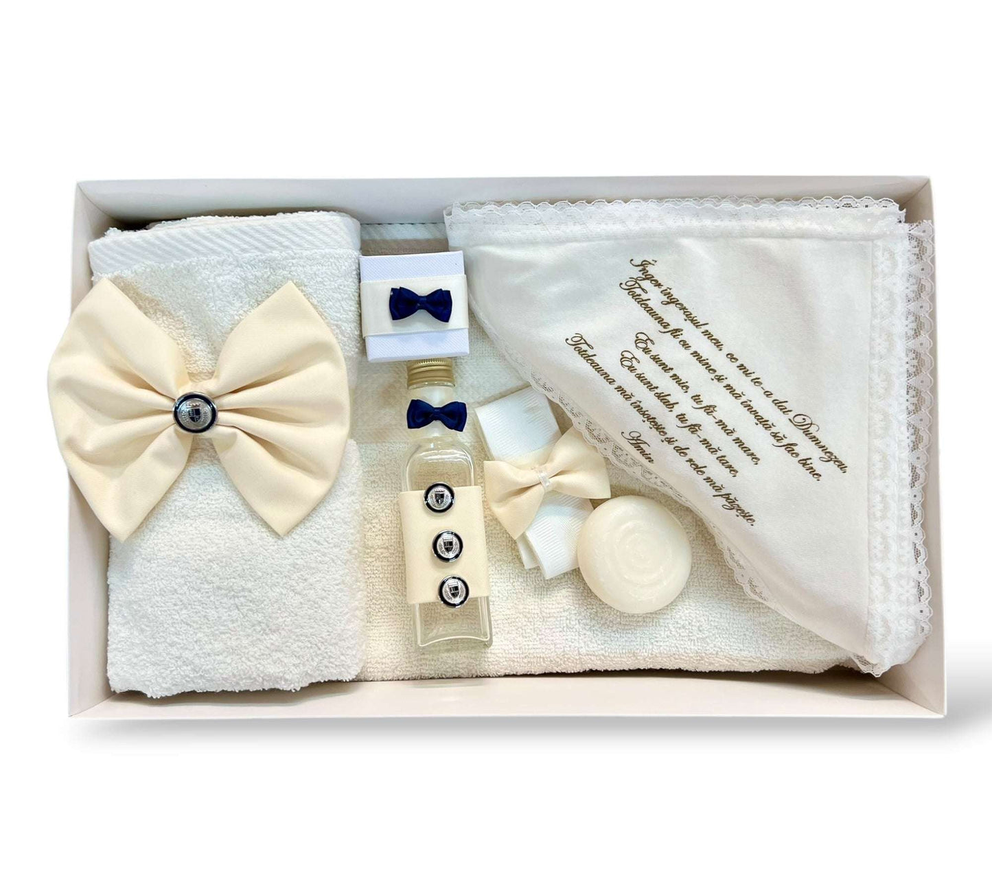 Trusou ivory cu papion crem - Kids Magazin