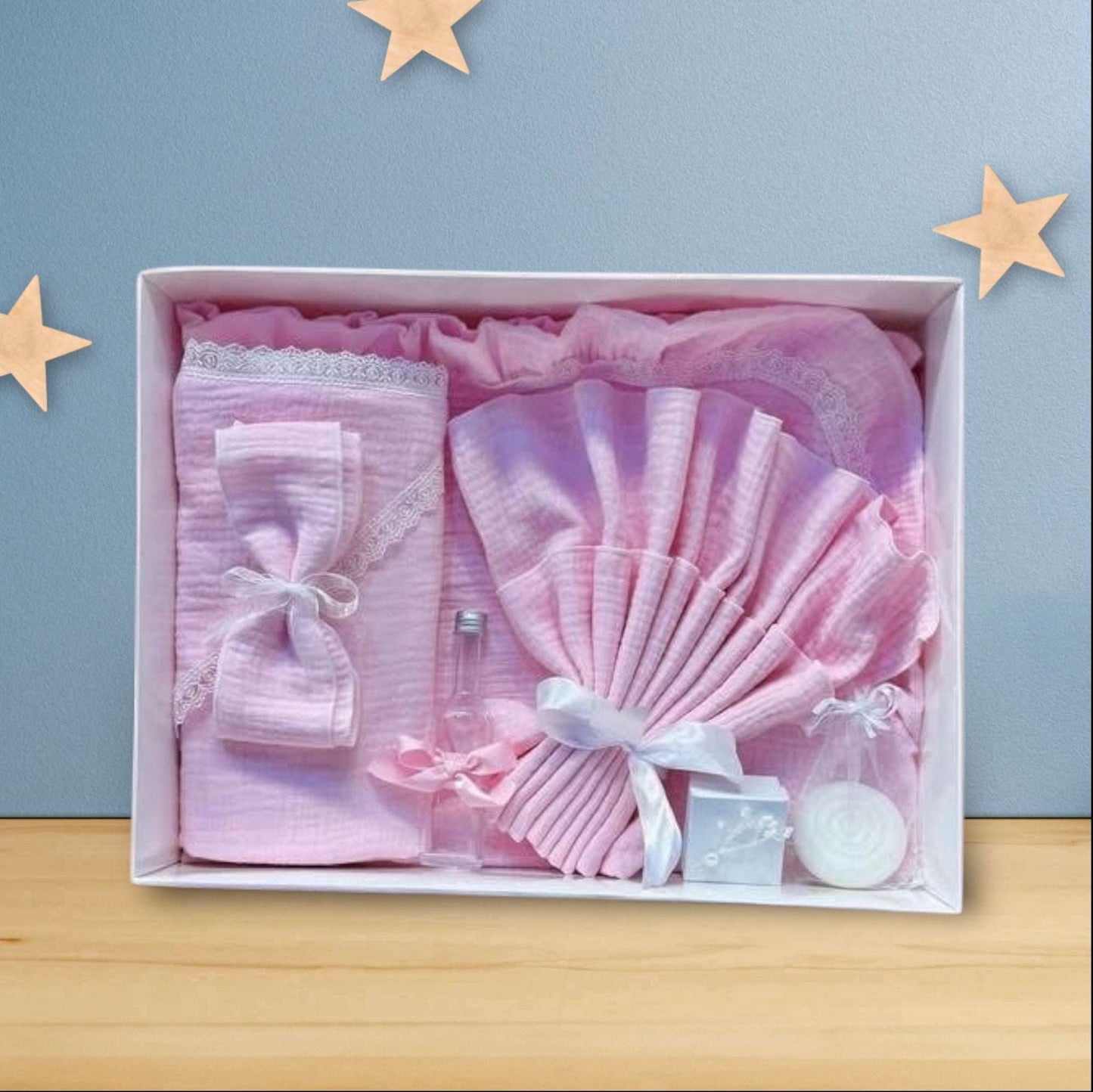 Trusou roz din muselina - Kids Magazin