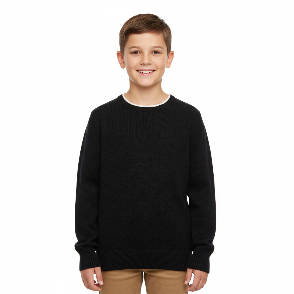 Pulover Boys Negru
