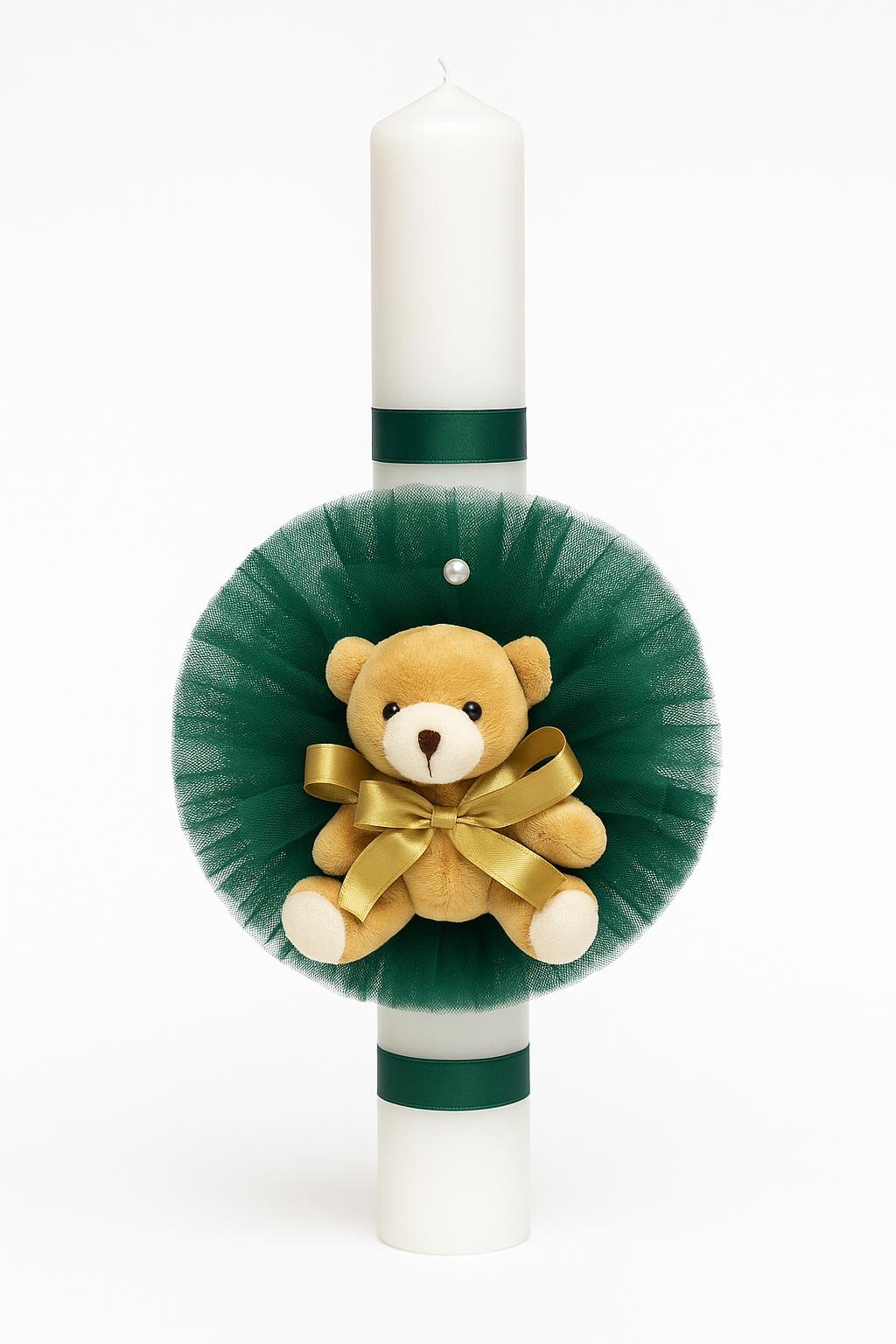 Lumânare Leo verde