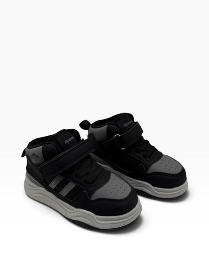 Adidas înalt căptușit negru Apawwa, unisex – imaginea 4