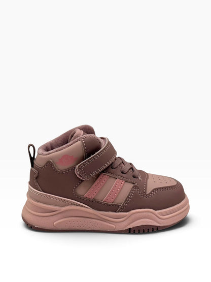 Adidas înalt căptușit roz Apawwa pentru copii – imaginea 2