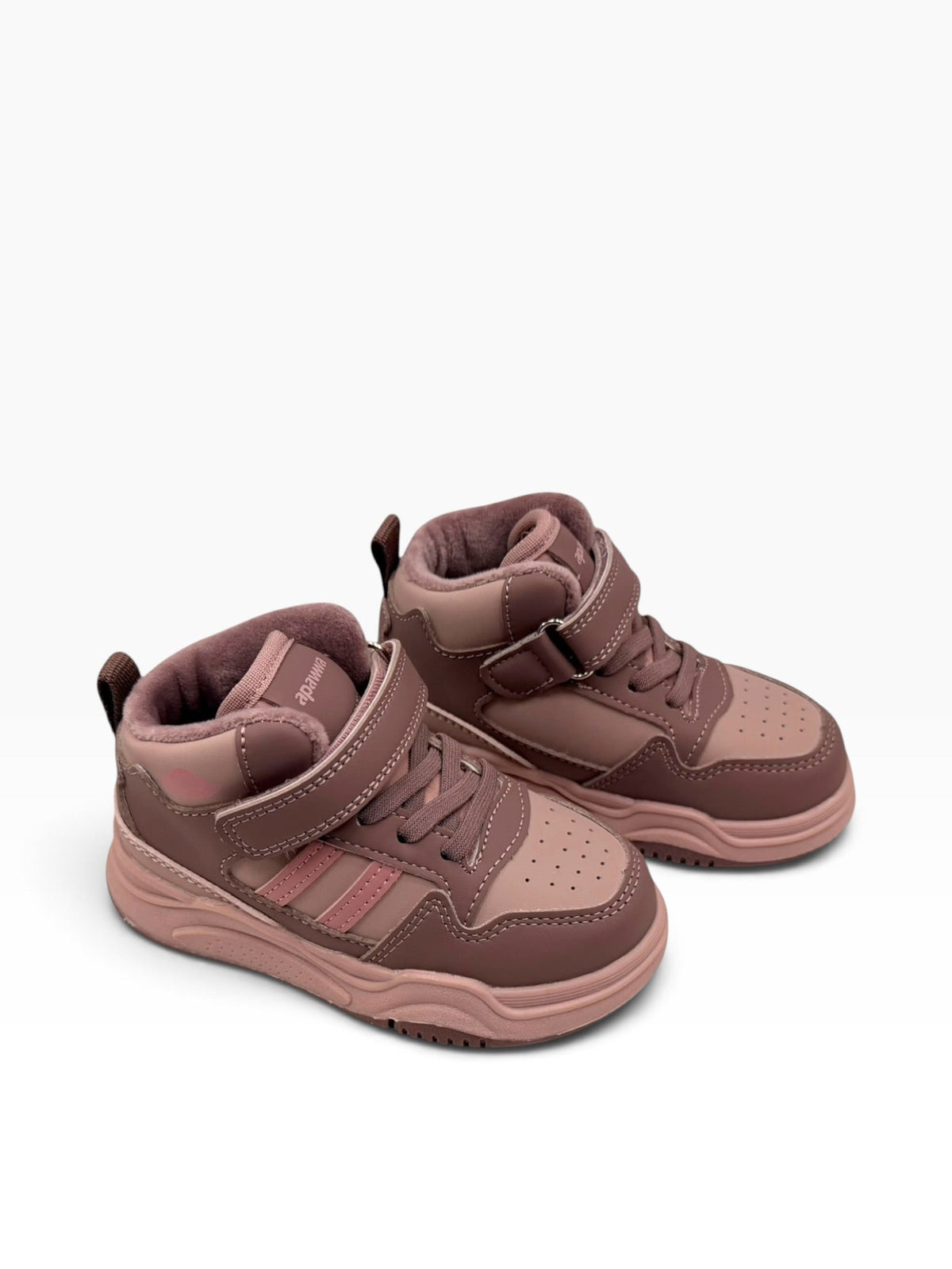 Adidas înalt căptușit roz Apawwa pentru copii – imaginea 3