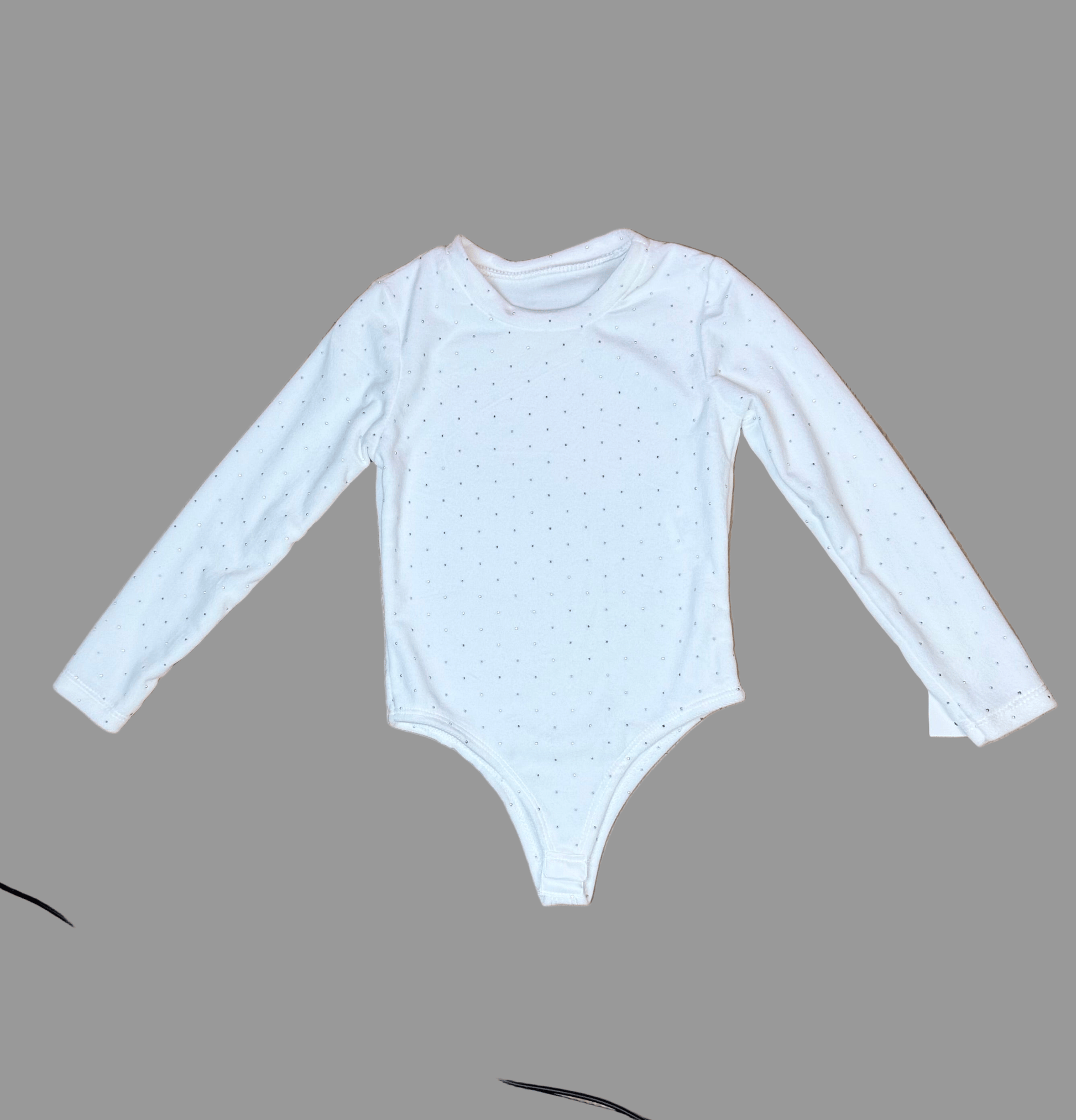 Body alb din catifea - Kids Magazin