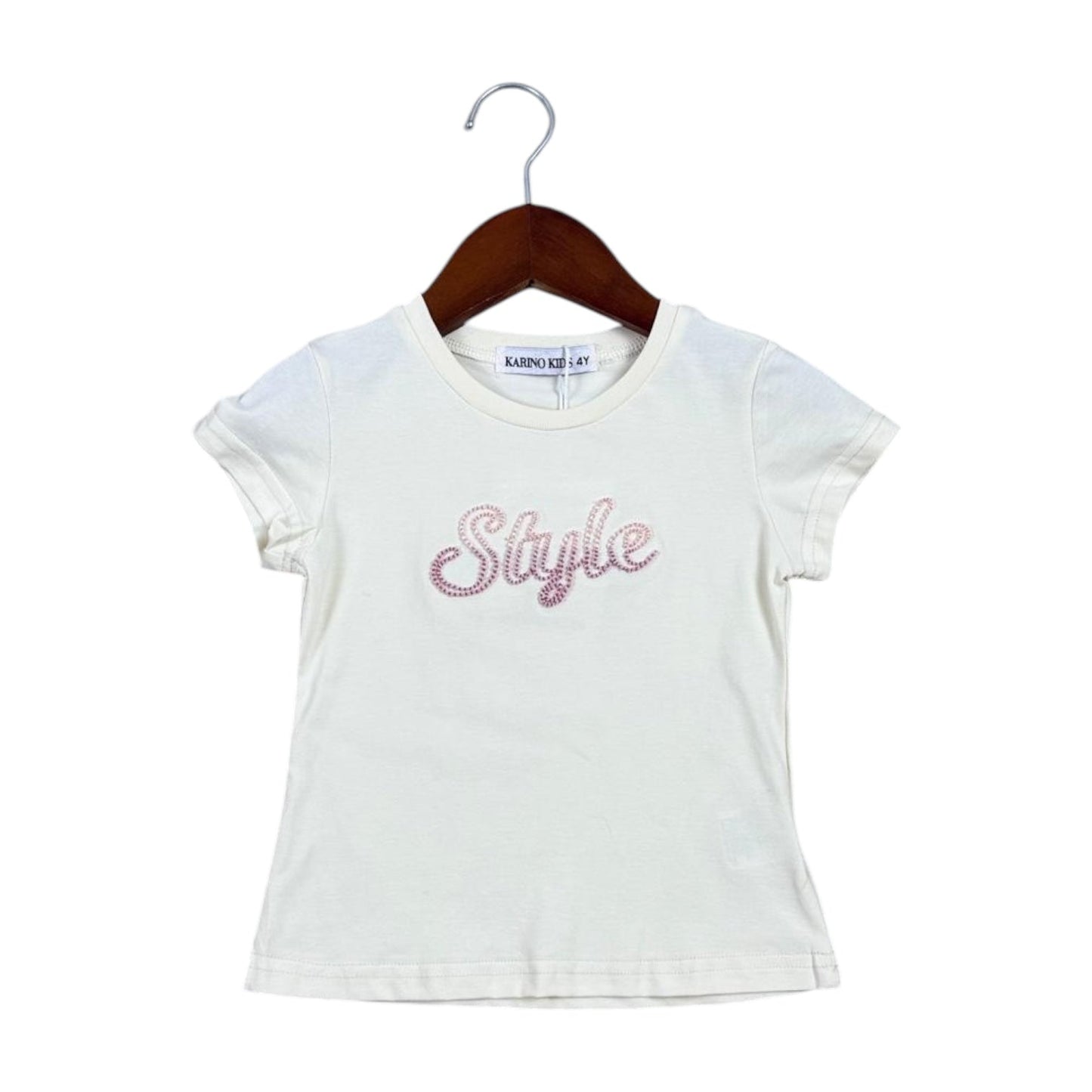 Compleu tricou și fustă roz - Kids Magazin