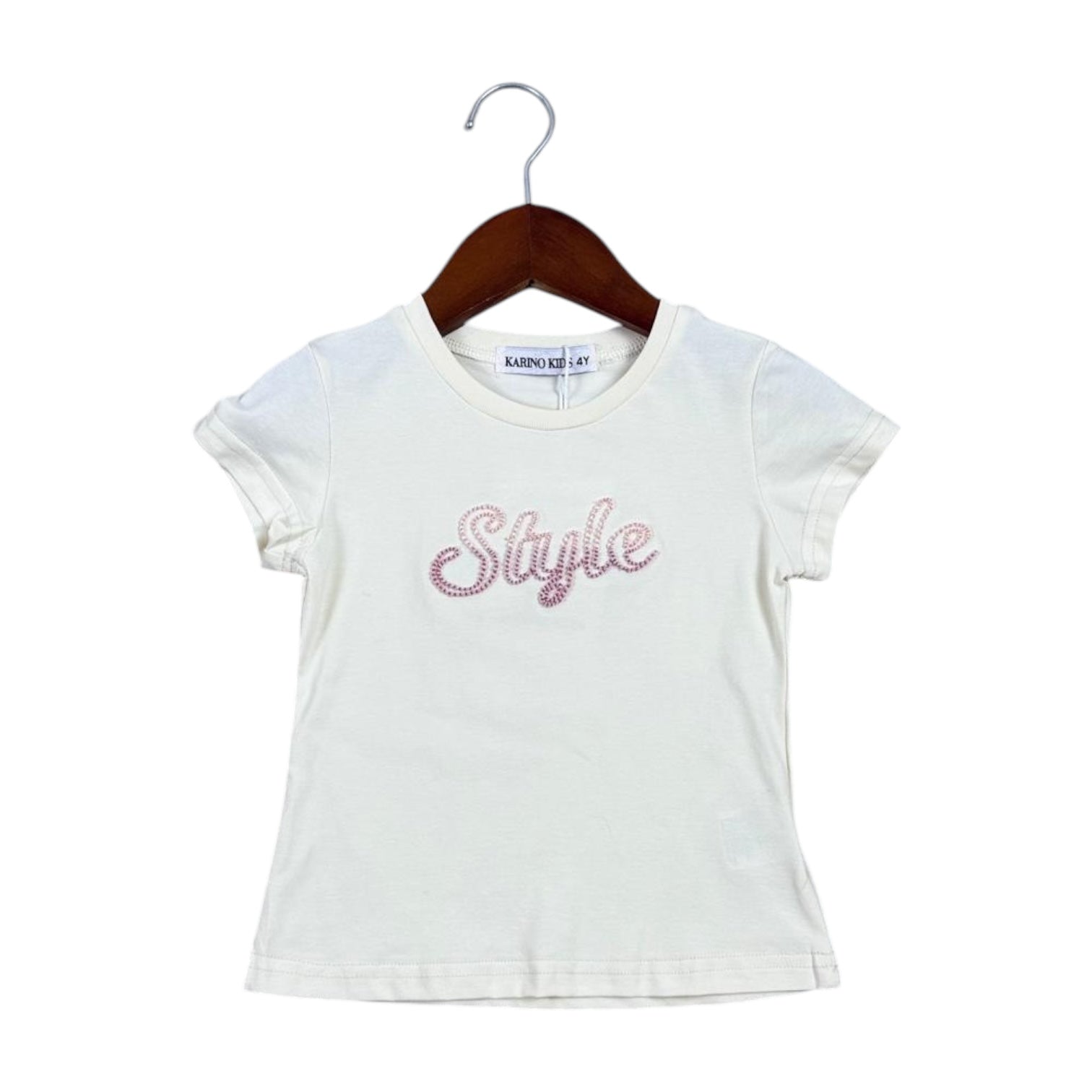 Compleu tricou și fustă roz - Kids Magazin