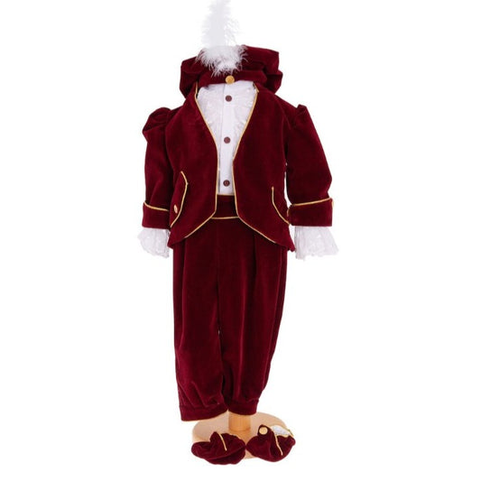 Costum de Print bordo - Kids Magazin