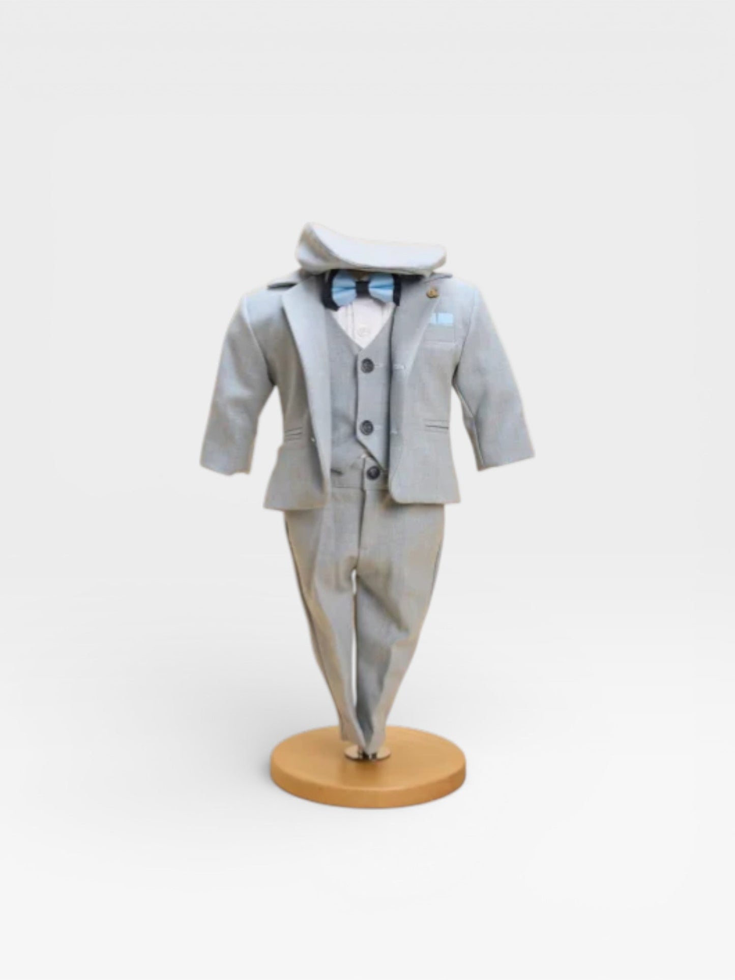 Costum elegant bebe gri - Kids Magazin
