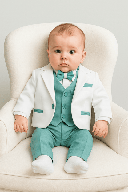 Costum elegant potrivit pentru bebeluș - Kids Magazin