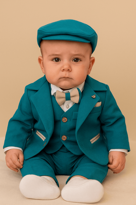 Costum elegant potrivit pentru bebeluș - Kids Magazin
