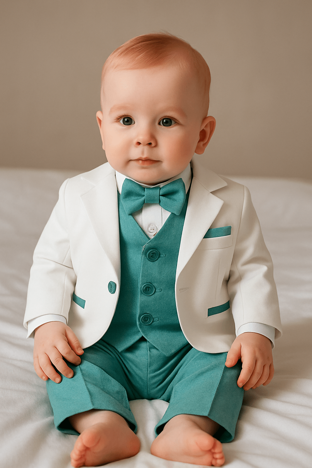 Costum elegant potrivit pentru bebeluș - Kids Magazin