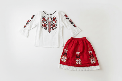 Costum tradițional 2 piese - Kids Magazin