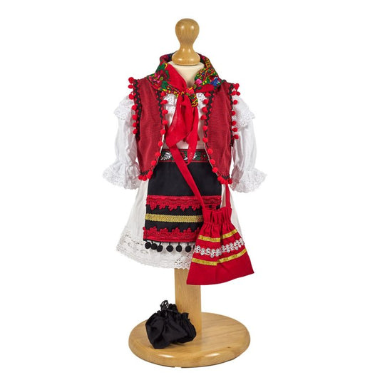 Costum traditional cu ciucurei - Kids Magazin