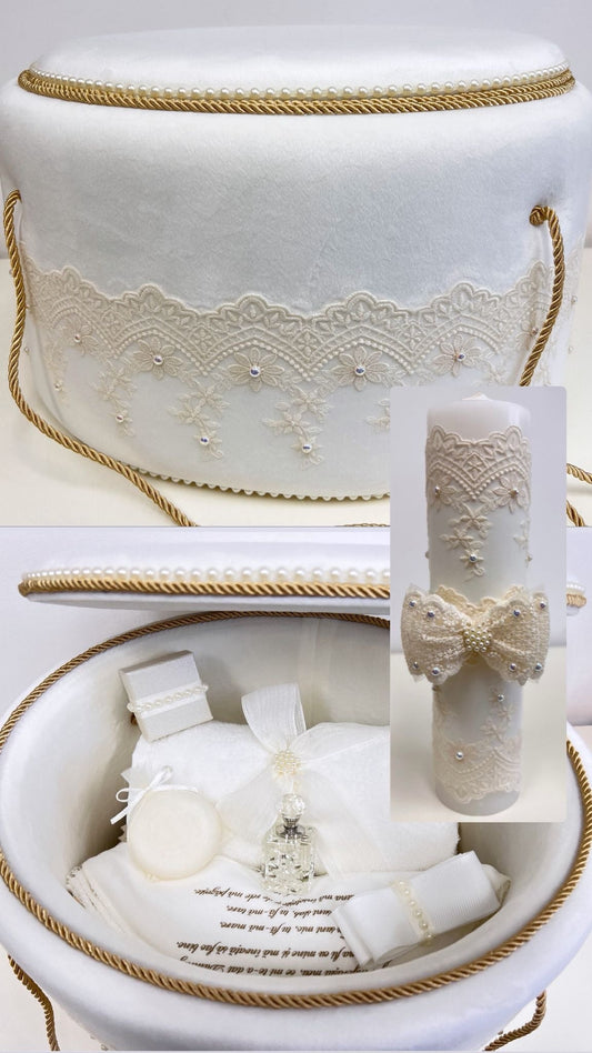 Cufăr Mica Prințesă - ivory - Kids Magazin