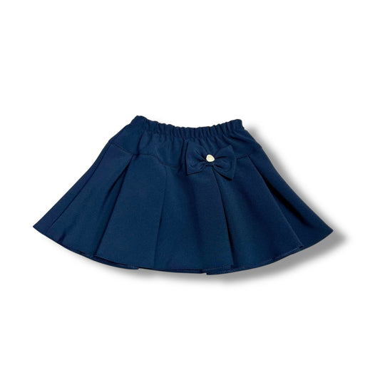 Fusta bleomarin cu pliuri si elastic - Kids Magazin