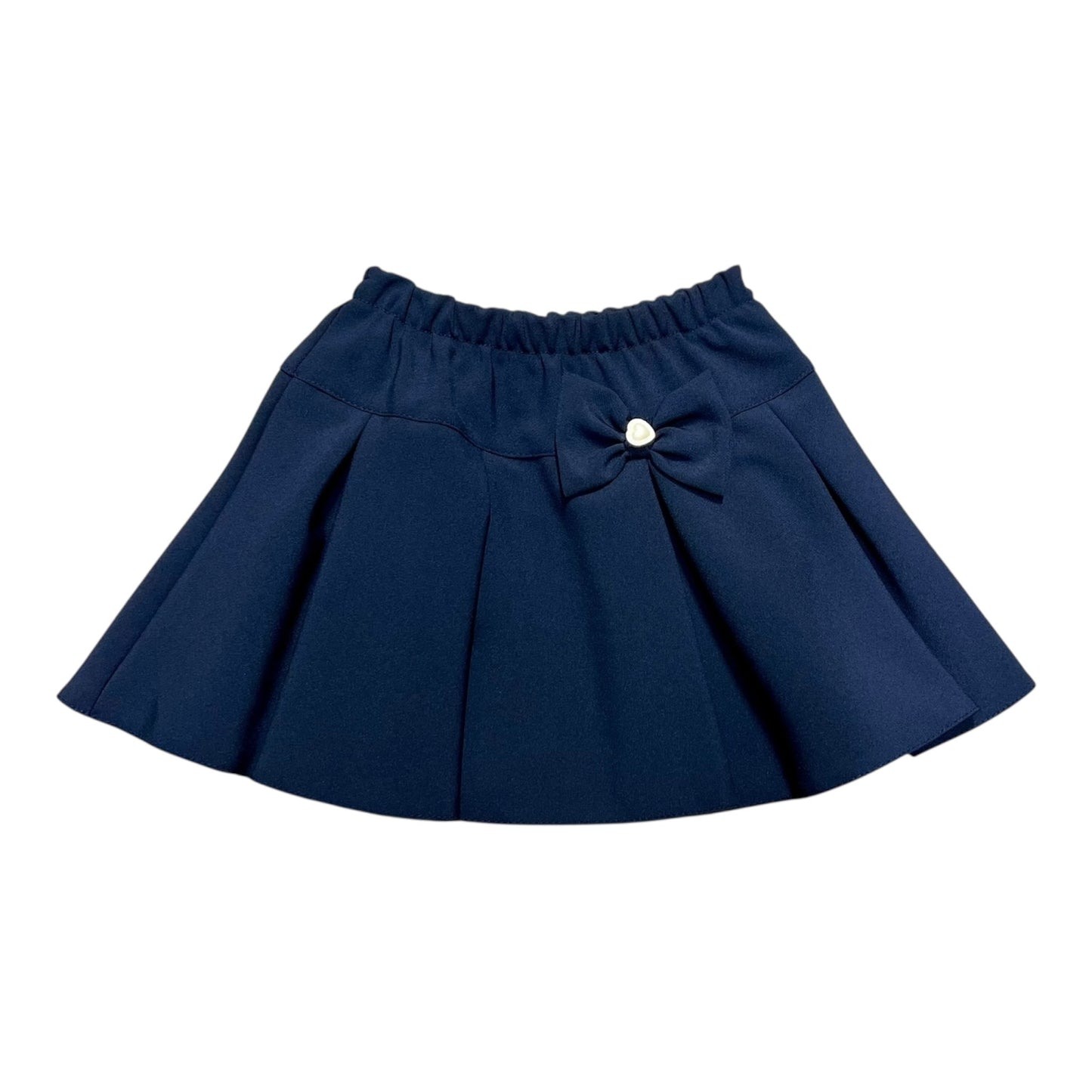 Fusta bleomarin cu pliuri si elastic - Kids Magazin