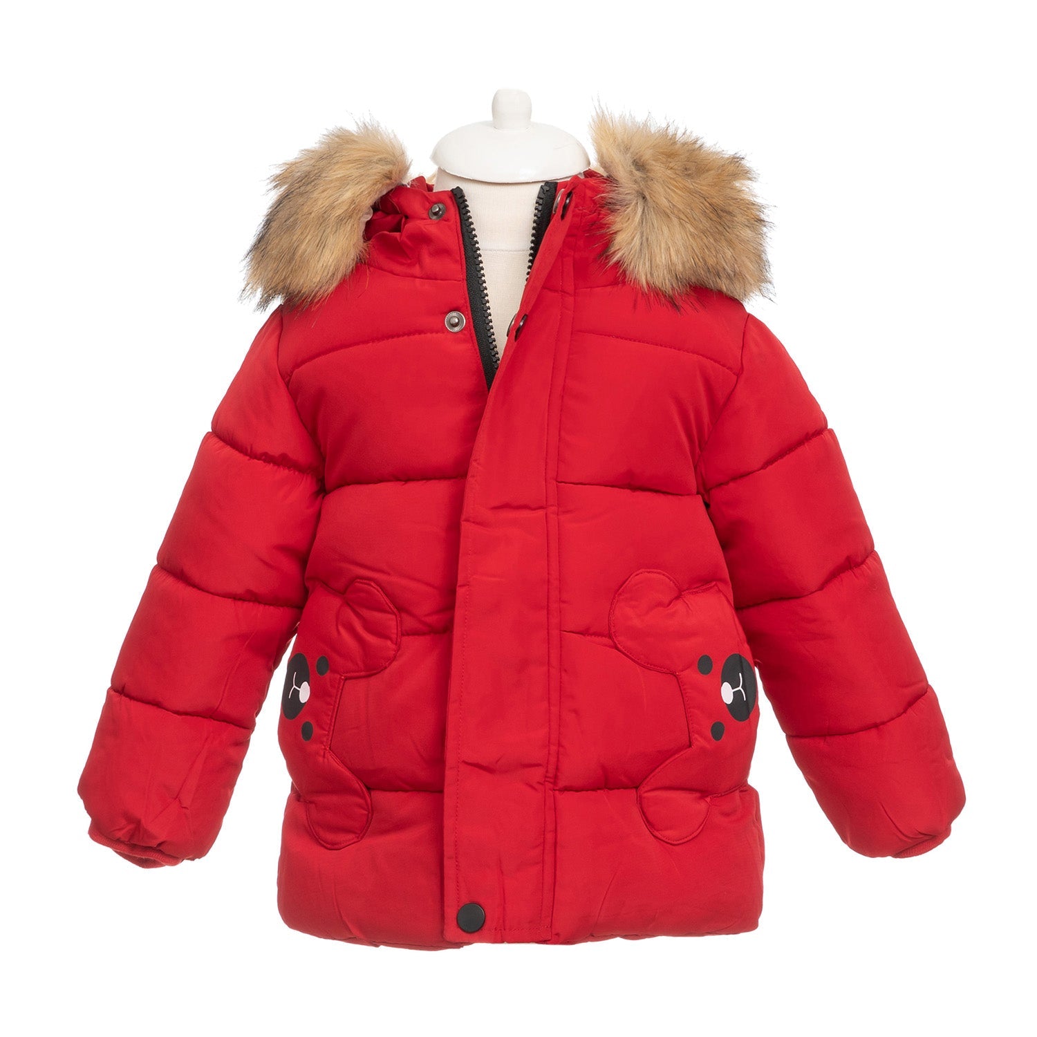 Geacă groasă cu Ursuleț - Kids Magazin