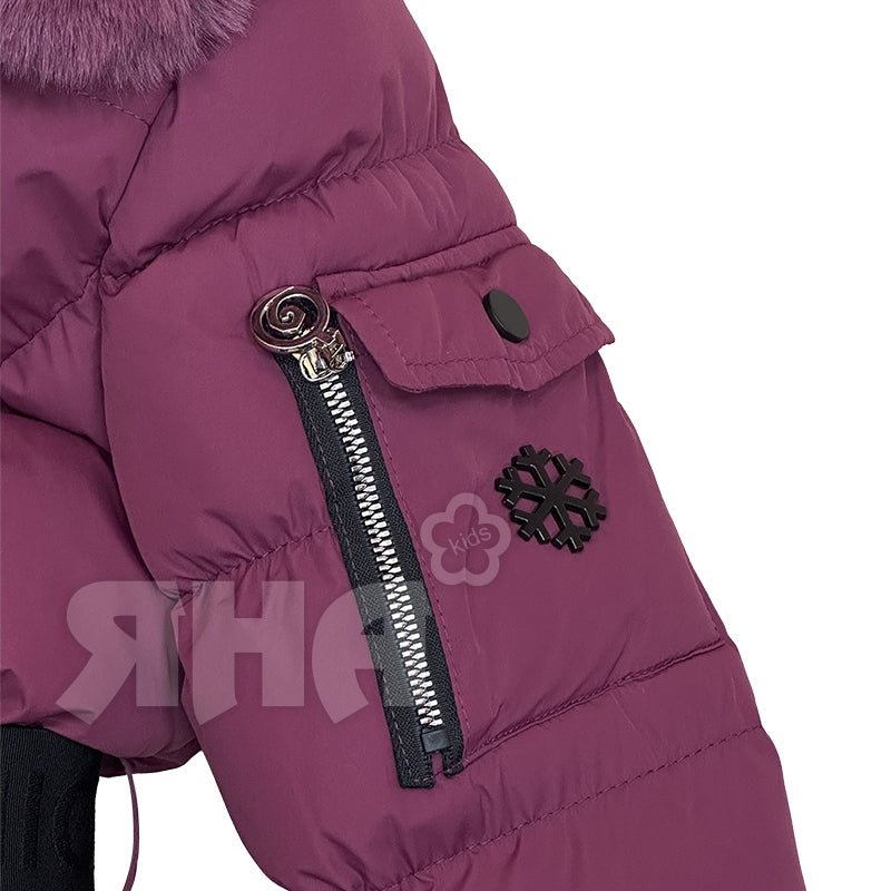 Geacă groasă fete 4 - 14 ani Purpuriu - Kids Magazin