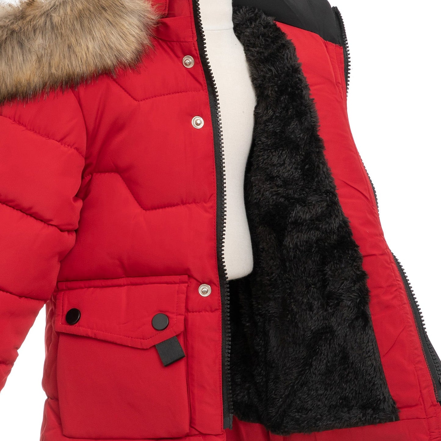 Geaca roșie pentru băieți 1 - 3 ani - Kids Magazin