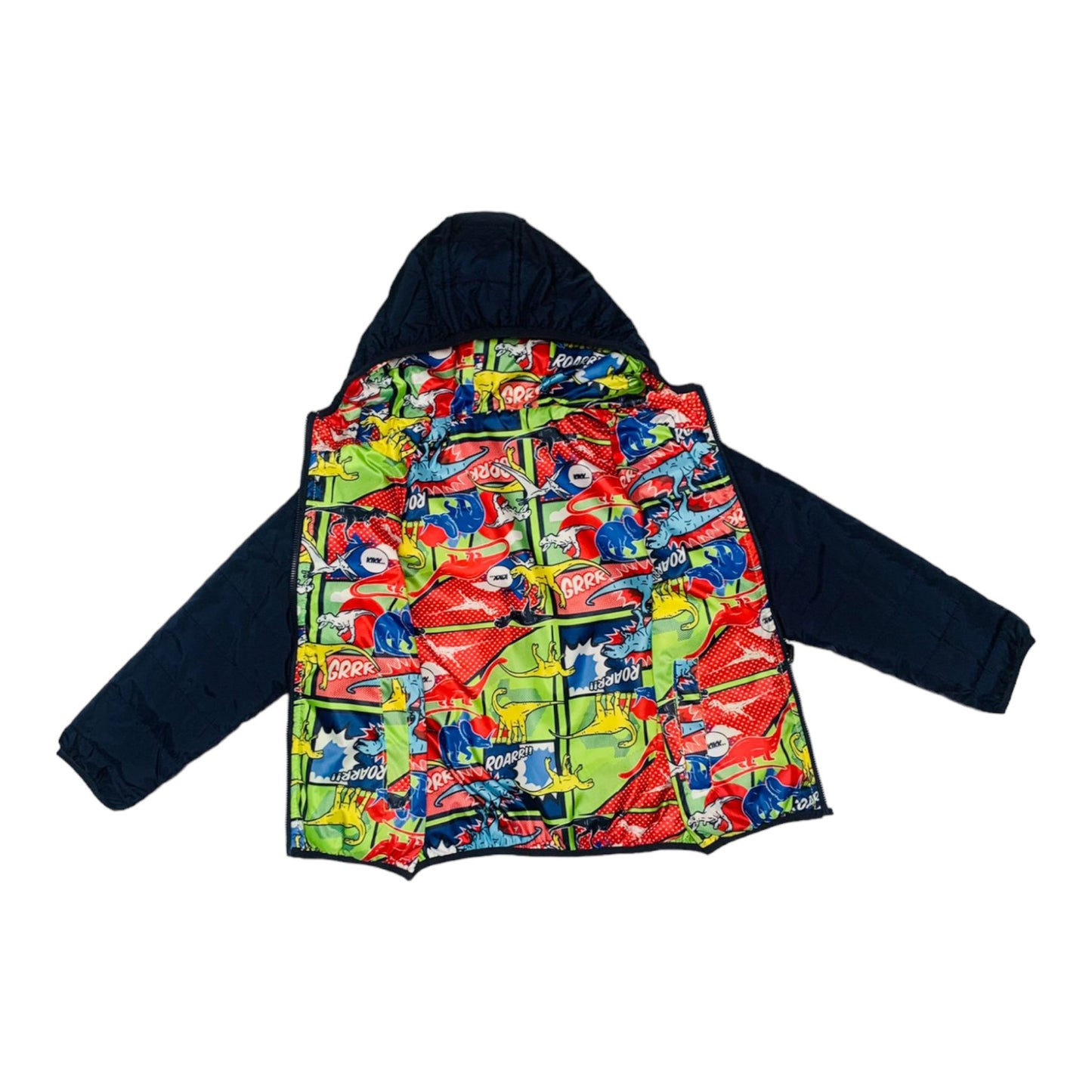 Geaca subtire neagra cu 2 fete - Kids Magazin