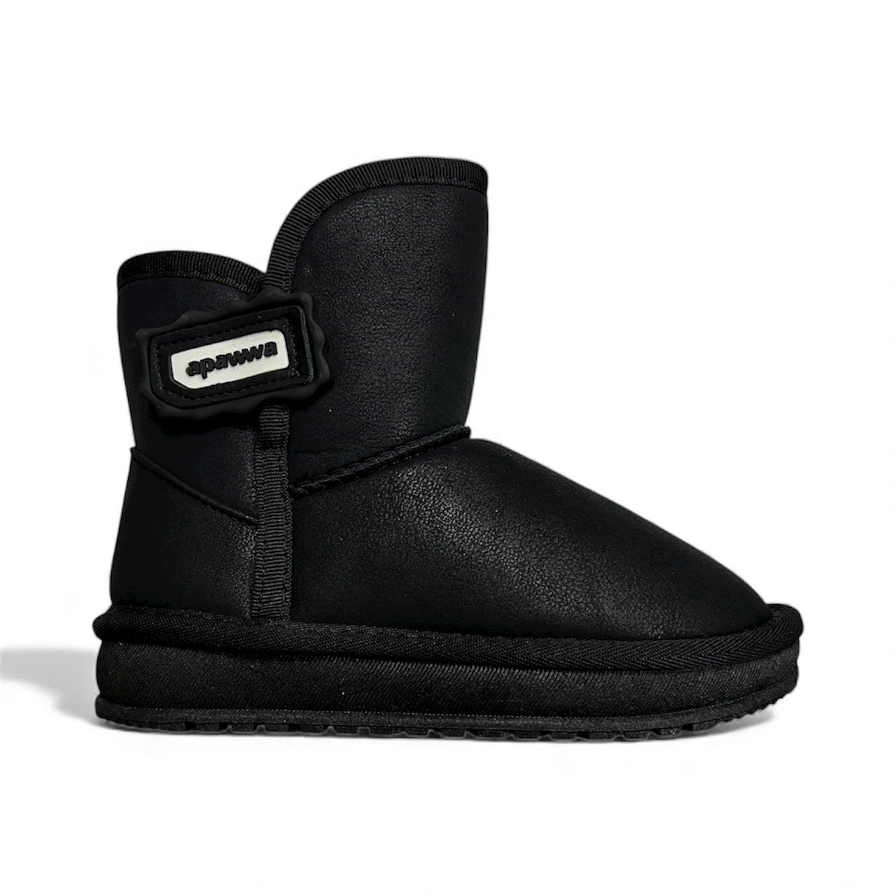Gete tip UGG negre unisex - Kids Magazin