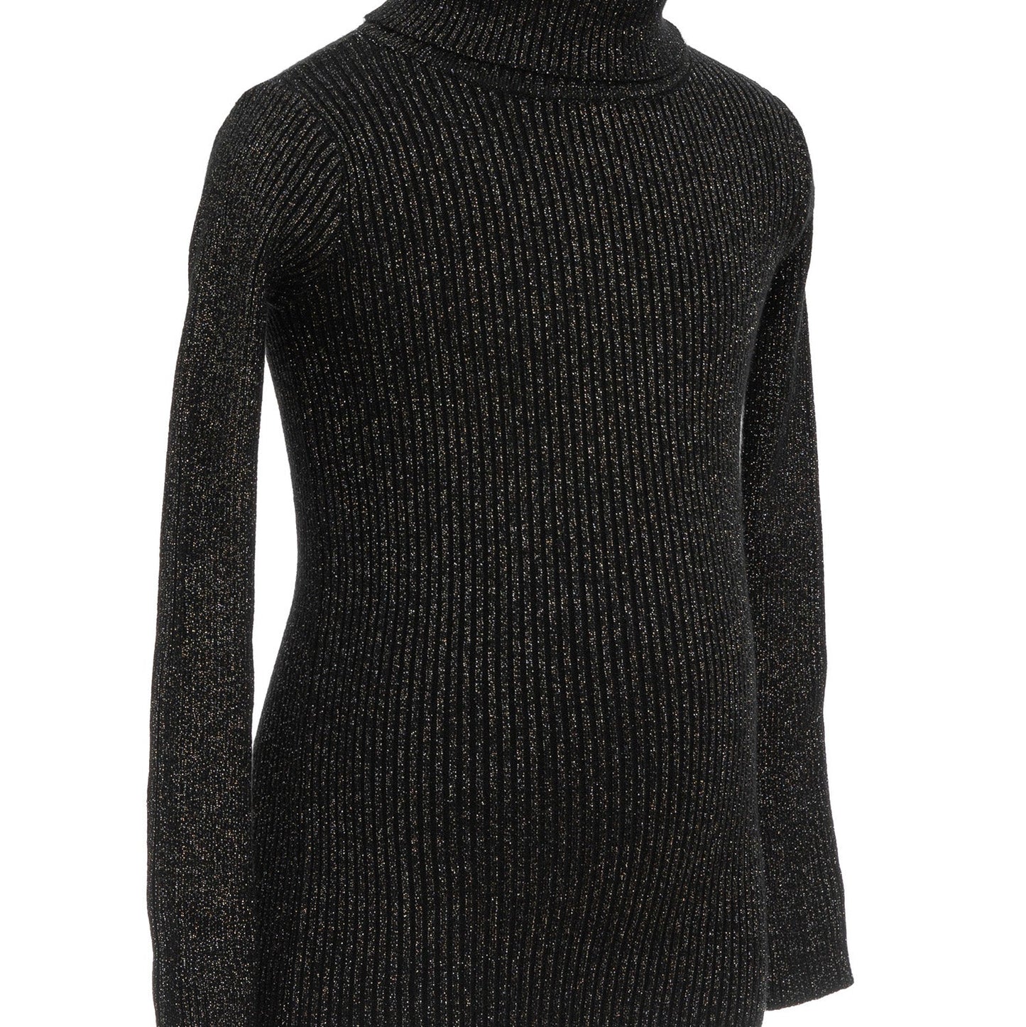 Helancă neagă cu filament argintiu - Kids Magazin