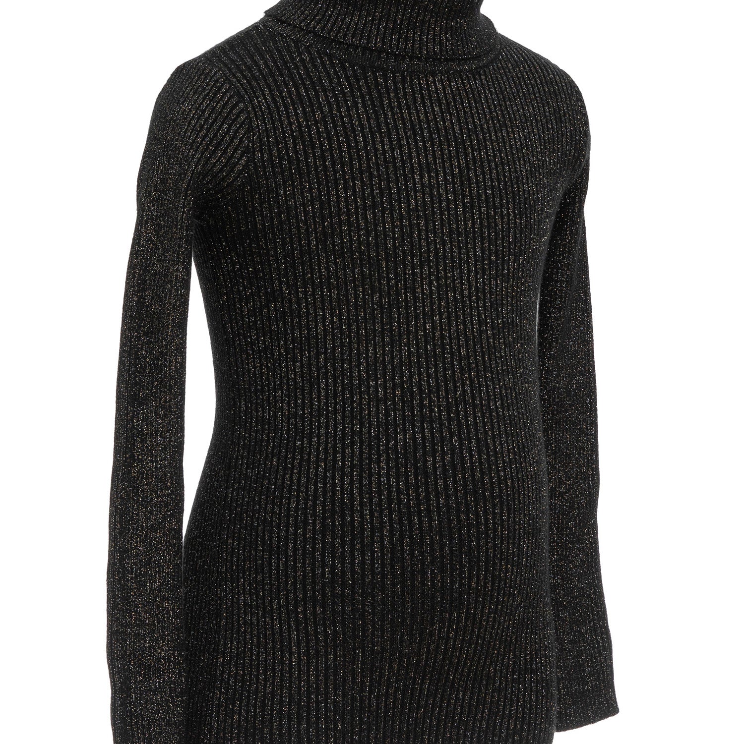 Helancă neagă cu filament argintiu - Kids Magazin