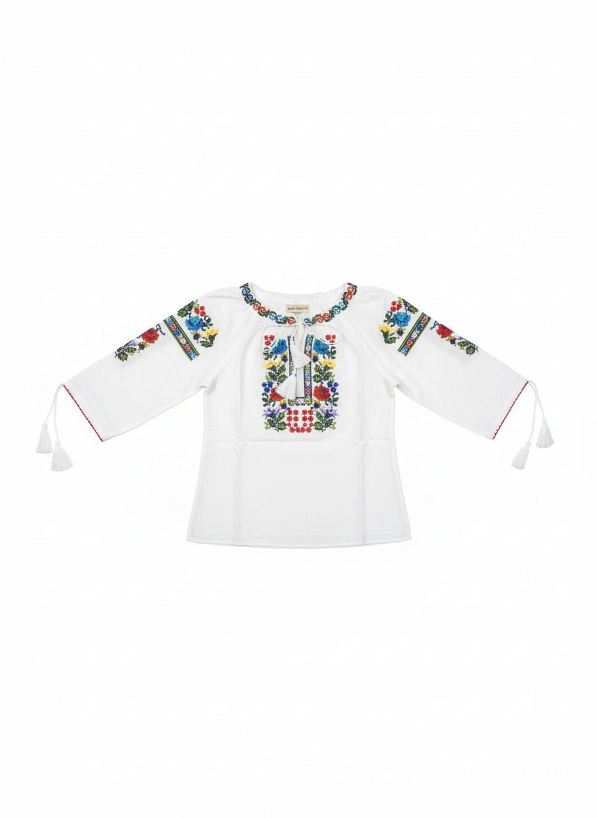 Ie pentru fete cu model floral - Kids Magazin