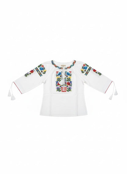 Ie pentru fete cu model floral - Kids Magazin