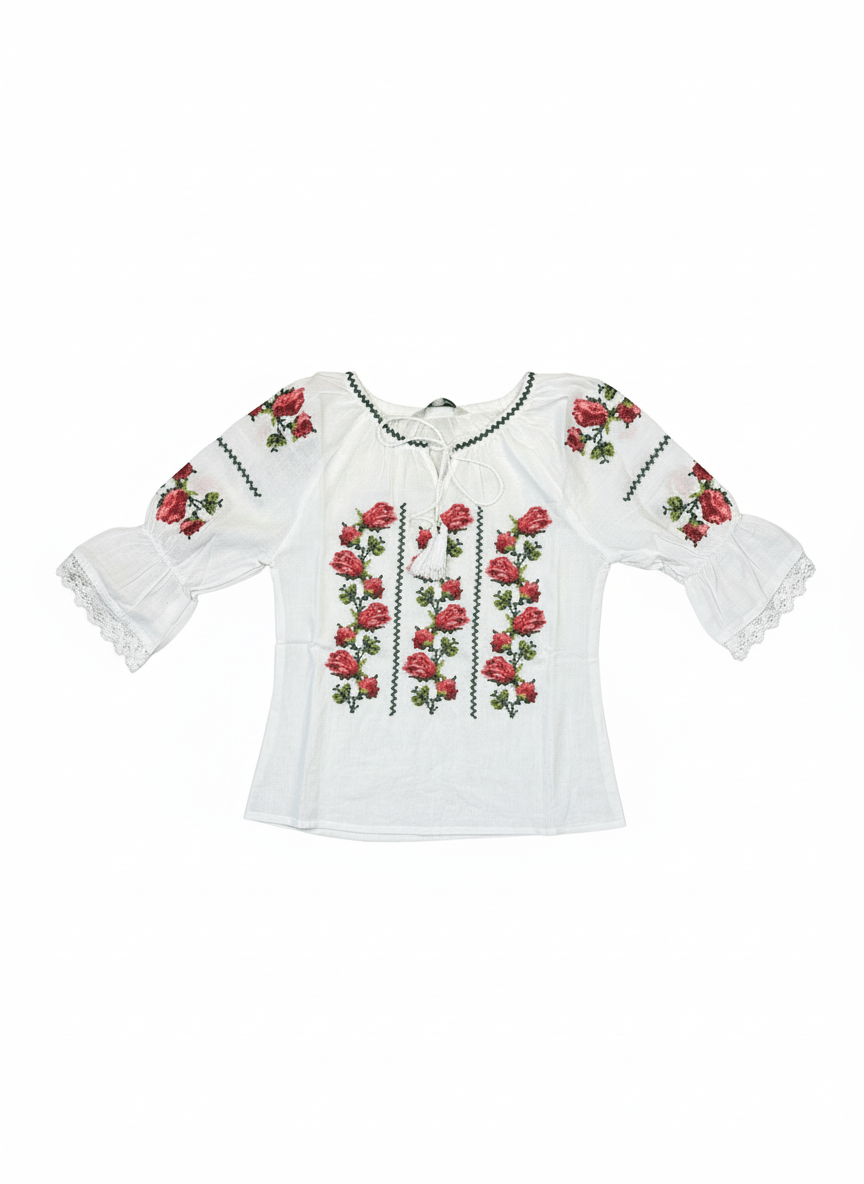 Ie pentru fete - Trandafiri rosii - Kids Magazin